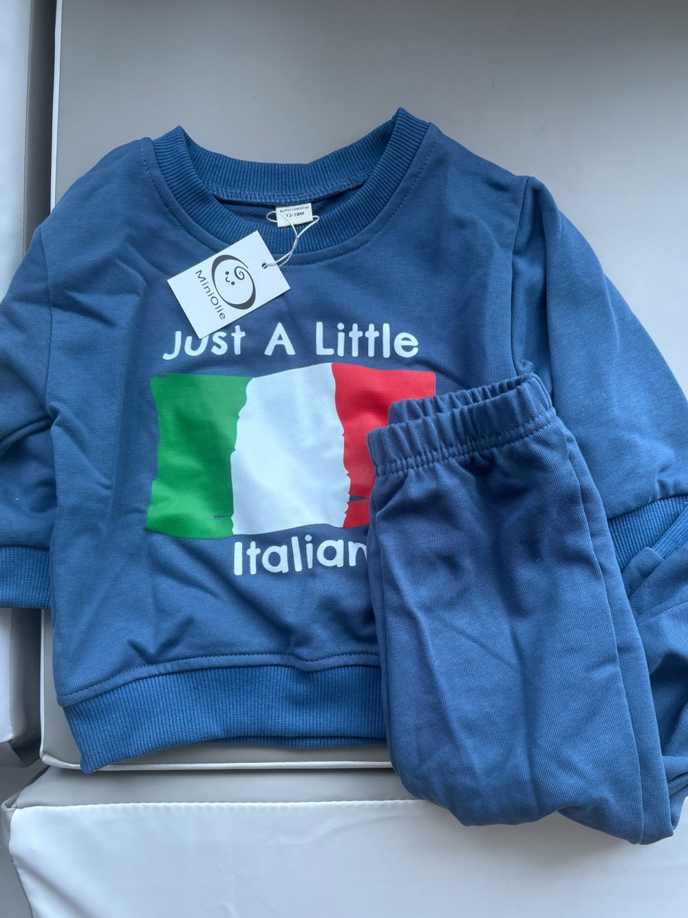New Mini Olie Little Italian Sweatshirt Set